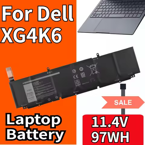 New XG4K6 Laptop Battery For Dell XPS 17 9700 9710 Precision 5750 Series Notebook 3324J 5XJ6R 01RR3 