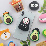 Cartoon Cute Avocado Stand Phone Holder Mobile Phone Stand Socket Mobile Phone Accessories Expanding