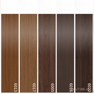 Wood Color Walnut Desktop Self-Adhesive Wall Sticker Wooden Door Wood Grain Sticker Sticker Leather 