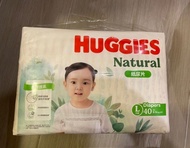 Huggies Natural Diapers Size L (40 pcs) Huggies natural 大碼尿片