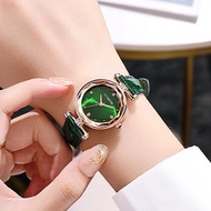 TRILLION ID Jam Tangan Wanita JW-48 MODAIYA BULAT Tali Kulit Premium -Jam Tangan Wanita Fashion Kore