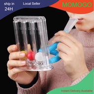 Breathing Trainer 3 Balls Lungs Exercise Spirometry Spirometer Alat senaman paru paru 呼吸训练器