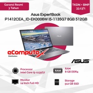 Laptop Asus ExpertBook P1412CEA_ID-EK0006W i5 8GB 512GB - TKDN RESMI