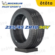 Lốp ô tô Michelin 235/45 ZR18 98Y Pilot Sport 5 – Chính Hãng BH 6 năm (235/45ZR18 235 45 ZR18)