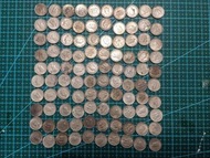 早期 香港 硬幣 伍仙 100個