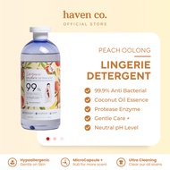 Haven Co. Lingerie Detergent 500ml – Peach Oolong | Hypoallergenic | Coconut Oil Essence | Protease 