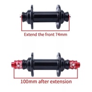 Muqzi 74 mm to 100 mm front hub adapter specer extender converter adapter HUB