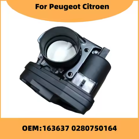1635Z8 0280750164 163637 9649510080 Throttle Body Assembly For Peugeot 307 308 Partner Tepee Citroen