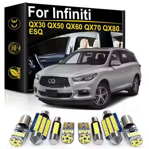 For Infiniti QX30 QX50 QX60 QX70 QX80 ESQ 2003 2010 2014 2017 2018 2019 2020 2021 Car Interior Light