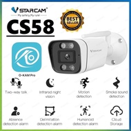 VSTARCAM CS58 กล้องวงจรปิดไร้สาย ความละเอียด 3MP (1296p) ภาพสี มี Ai + ตรวจจับคนและสัญญาณเตือน