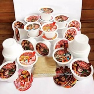 Ice Cream Cup Package Cup Package/ 60BENING ML White Cup Package/ 50/60 ML Cup Paper Package 50 ML