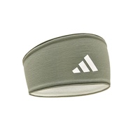 ADIDAS 雙面高彈性吸汗頭帶 春芽綠