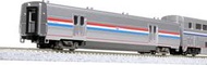 KATO N軌距Amtrack Super Liner 6輛套裝鐵道模型客車10-1789