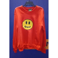 DR3W HOUSE LOGO RED SWEATSHIRT