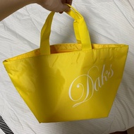 Daks yellow hand carry bag