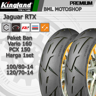 Paket Ban Matic PCX150 Vario160 Sepasang 100/80-14 dan 120/70-14 Kingland RTX 5 Premium Harga 1set R