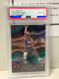 2021 Select Stephen Curry Unstoppable 鑑定卡