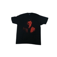 Depeche Band T-Shirt Fashion Dave Gahan Red Print Tshirt Black