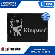 Kingston KC600 1TB 2.5 Sata SSD | SKC600 | 1TB