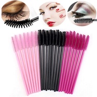 Ready Stock 50pcs & 10pcs/Disposable Eyelash Mascara Brushes for Eye Lashes Extension Eyebrow and Ma