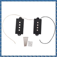 (WUSG) Pb P Bass Pickup Humbucker Pickup For 4 String P Bass Replacement Bass Guitar Part Black