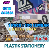 OPP Plastic 4 x 16 cm For Stick Noodles 12 cm Long - Opp Plastic 4x16 cm Souvenir