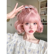 alice garden | Short Sweet Face-Hugging Jk Full Wig Natural Short Curly Hair