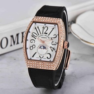 Frank Muller yy2024 New Style Fashionable Classy Watch Quartz Movement Light Luxury Diamond Ladies Watch