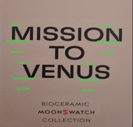ONE NEW OMEGA SWATCH SPEEDMASTER MOONSWATCH MISSION TO VENUS MOON WATCH FREE SHP