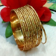 GELANG EMAS DEWASA MODEL TERBARU 2022 ISI 12 PCS