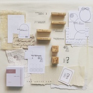 The Artsy Lab Rubber Stamp Volume 1 Series, ERRATIC