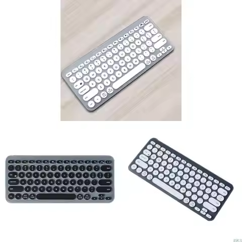 R9UA Keyboards Skin Film Spill Dust Protections Soft Touches Cover Variety Color For K380 Wireless K