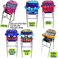 Ghế ngồi xe Sh Mode có dây đai an toàn GHẾ GA XẾP SẮT SƠN TĨNH ĐIỆN GẤP GỌN CÓ DÂY ĐAI