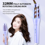 MOKETA Automatic Hair Curler Ceramic Curler 32mm Ceramic Auto Rotating Hair Curler With 4 Temperatur
