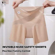 Joe Sir Plus Size Women Safety Shorts Shapewear Panties High Waist Tummy Control Seamless Nude Anti 