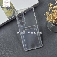 Tecno Camon 40 Pro 5G Clear Card Case Card Slot Case Tecno Camon 40 Pro 5G