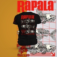 (RPL04) BAJU TSHIRT RAPALA TULANG IKAN