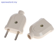 openwater 2 Pin EU Plug Male Female electronic Connector Socket Wiring Power Extension MY