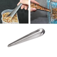 1Pc Bird Feeding Spoon with Added Feed Spoon Parrot Pigeon Cage Feeding Accessories Pet Stainless St