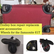Beauty Travel Samsonite 61T Luggage Wheels Replaceable Accessories ZD-255/256/257 Suitcase Universal