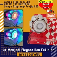 LED Brake Stop Light PROJIE V10 UNIVERSAL Universal LED Projector Stop Lamp Motorcycle Accessories