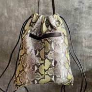 蛇皮背包紫蛇皮背包