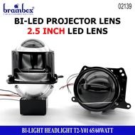 Biled Bi Led Projector 2.5 Inch Headlight T2-Y01 Bi-Light Headlight Projector Light