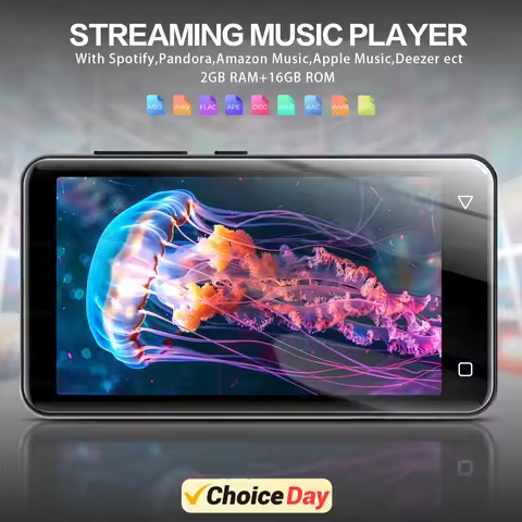 2025 NEW WiFi MP4 Player Bluetooth MP3 Player HiFi Sound Music Walkman Spotify Player/Pandora/Tidal/