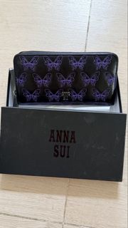 Anna Sui 女裝拉鍊長銀包