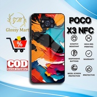 Latest P0C0 X3 NFS Case - P0C0 X3 NFS Casing - Color Paint Motif - Premium Glossy Hardcase - Softcas