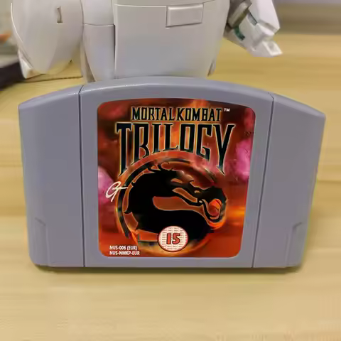 Mortal Kombat Trilogy 004 LINK for N64 Cartridge USA EUR Game Card 64bit Game Consoles