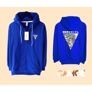 Gundam 00 Exia Raiser Anime Zipper Hoodie Jacket