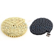 T8F 124 chain with Spare Master Link For Mini Dirt BIKE Quad ATV 47cc 49cc Minimoto Pocket Bike