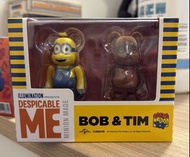 全新 Medicom Toy Bearbrick Despicable Me Minion Tim & Bob 100% 壞蛋獎門人 神偷奶爸 小小兵 小黃人